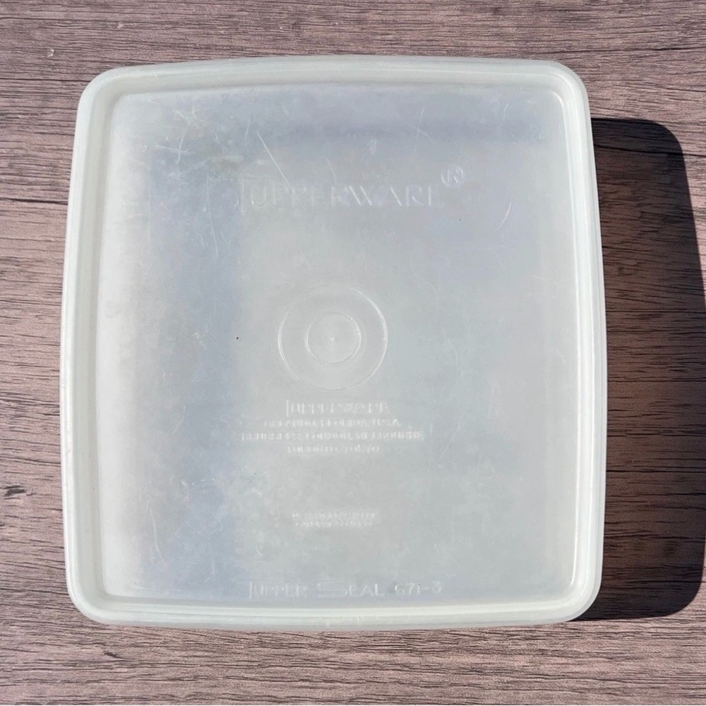 Tupperware Sandwich Keeper w/ Lid